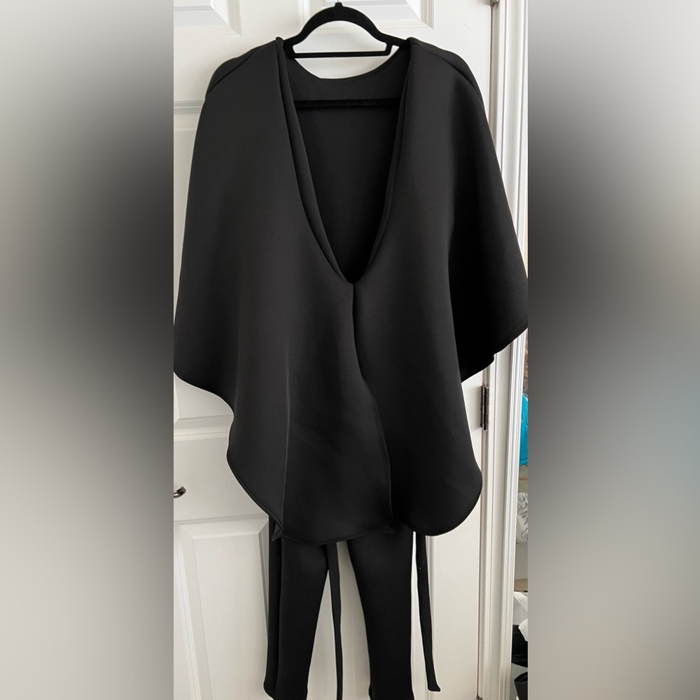 Black jumpsuit perfect for fall